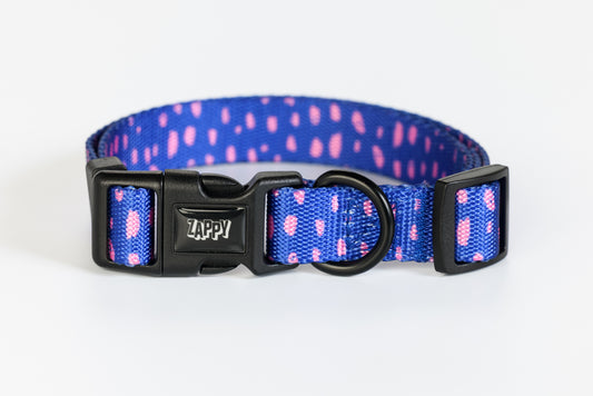 Cobalt Freckle Collar