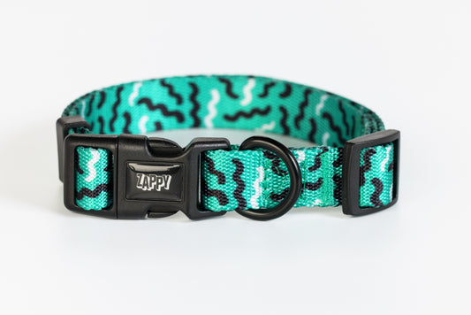 Peacock Squiggle Collar
