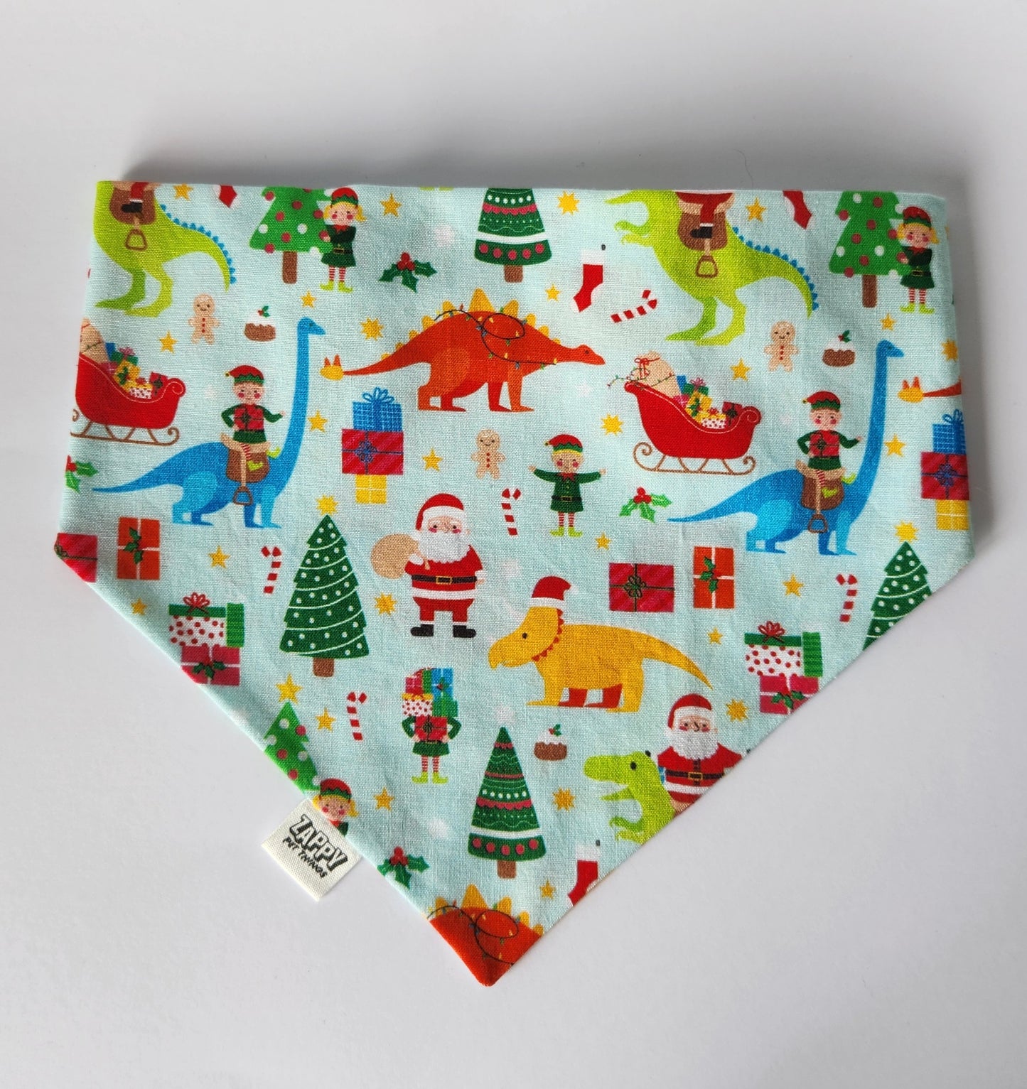 Christmas scrunchie bandana