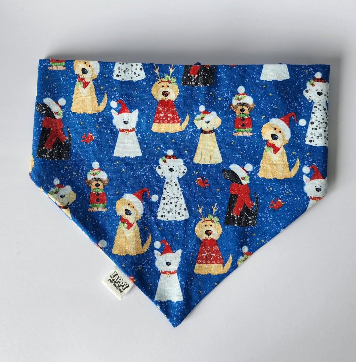 Christmas scrunchie bandana